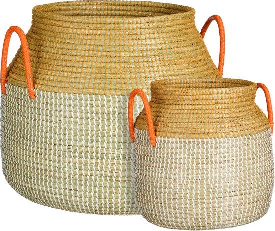 2dekans | Mica Decorations Milou Opbergmand - Set van 2 -, Ophalen of Verzenden, Zo goed als nieuw